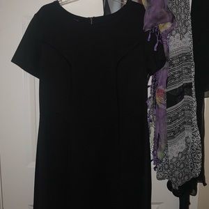Black evening dress